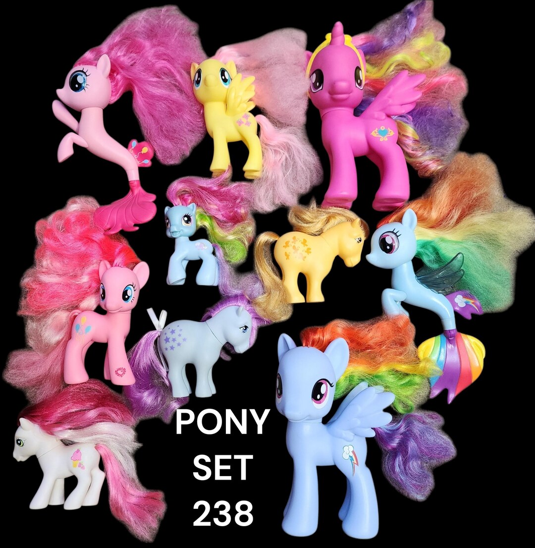 My Little Pony Large & XL Hasbro Figures – MLP Toys – Brony