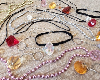 Gem Jewel Accessories - Necklace, Keychains, Chokers and more