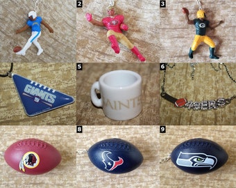 NFL and Football Accessories - Key Chains, Necklaces and More - Party Favors