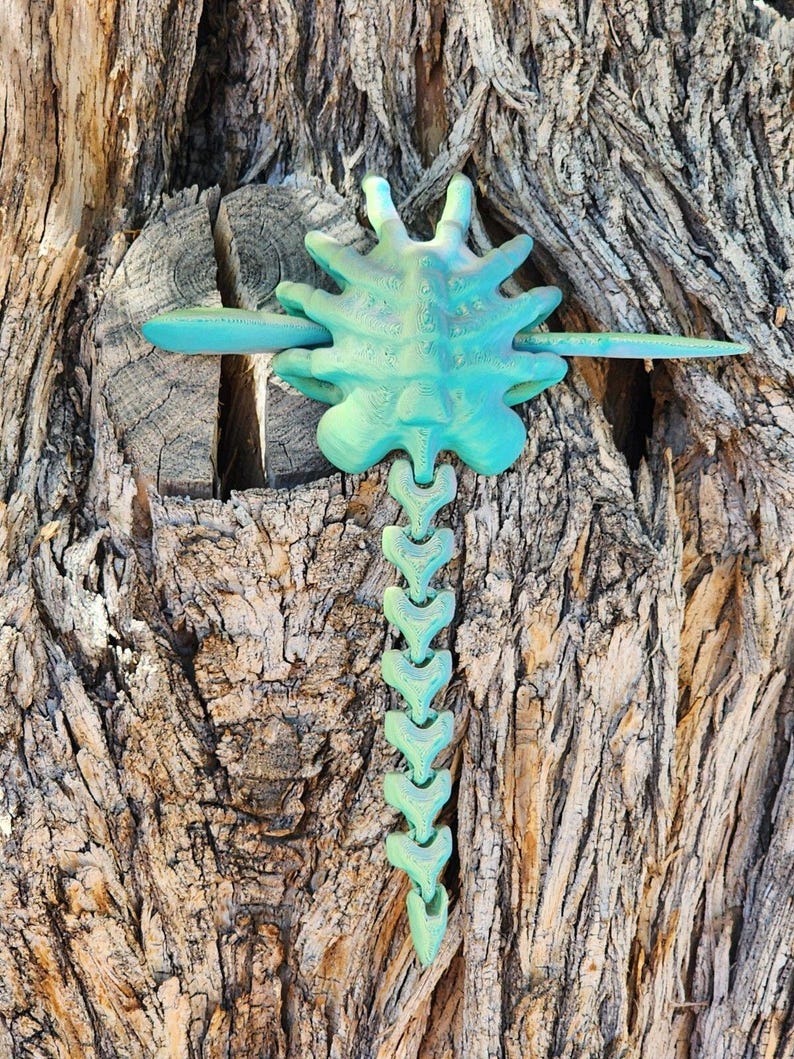 3D Printed Alien Facehugger Hair Pin Xenomorph Head Pin Sci-Fi Cosplay Prop image 10