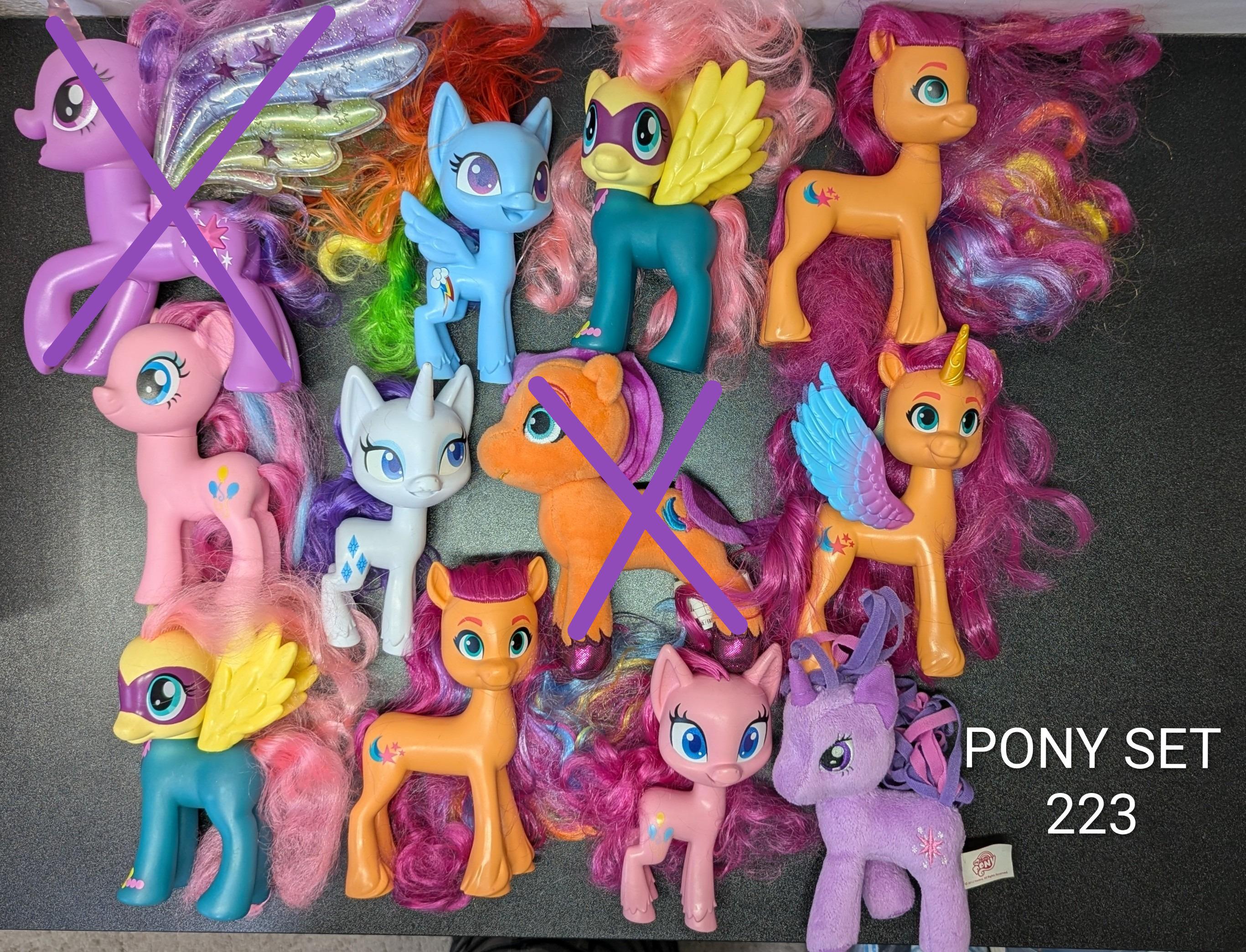 My Little Pony Large & XL Hasbro Figures – MLP Toys – Brony