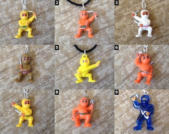 Ninja / Shinobi Accessories - Party Favors - Necklaces, Cell Charms, Keychains and more