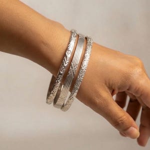 Mexico Silver Bangle - Etsy