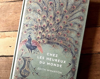 Uma encantadora edição francesa de 'A Casa da Alegria', de Edith Wharton, Coleção RBA Cranford, capa dura.