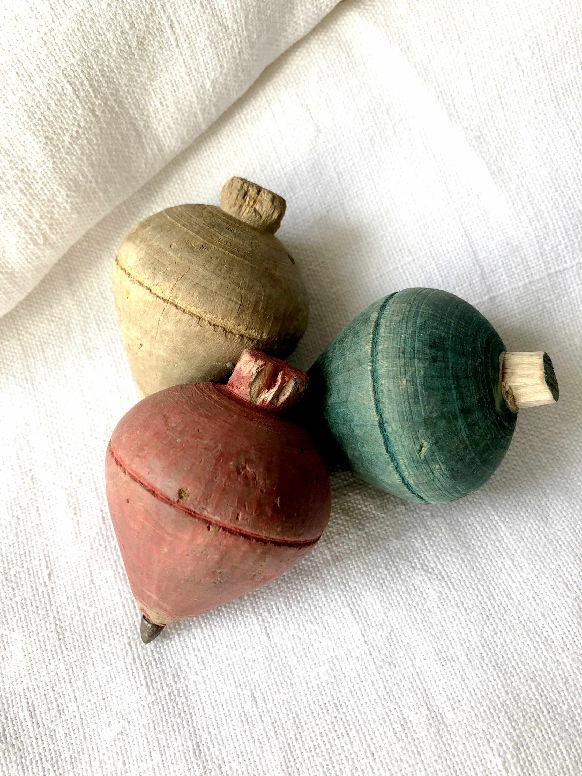 Antique spinning cheap tops