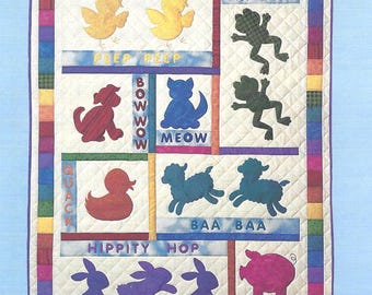 Animal Crackers quilt pattern from The Country Quilter