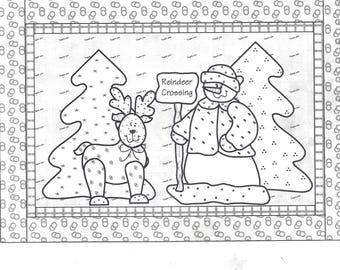 Snowman Collector—Preston & Randolph block 12 of 12 from The Stitch Connection