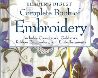 Reader's Digest Complete Book of Embroidery hardcover book