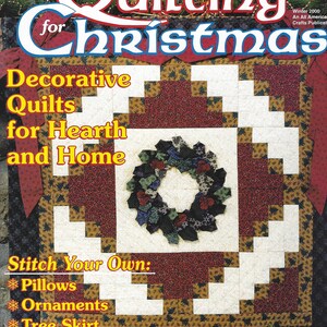 Quilting for Christmas magazine Winter 2000