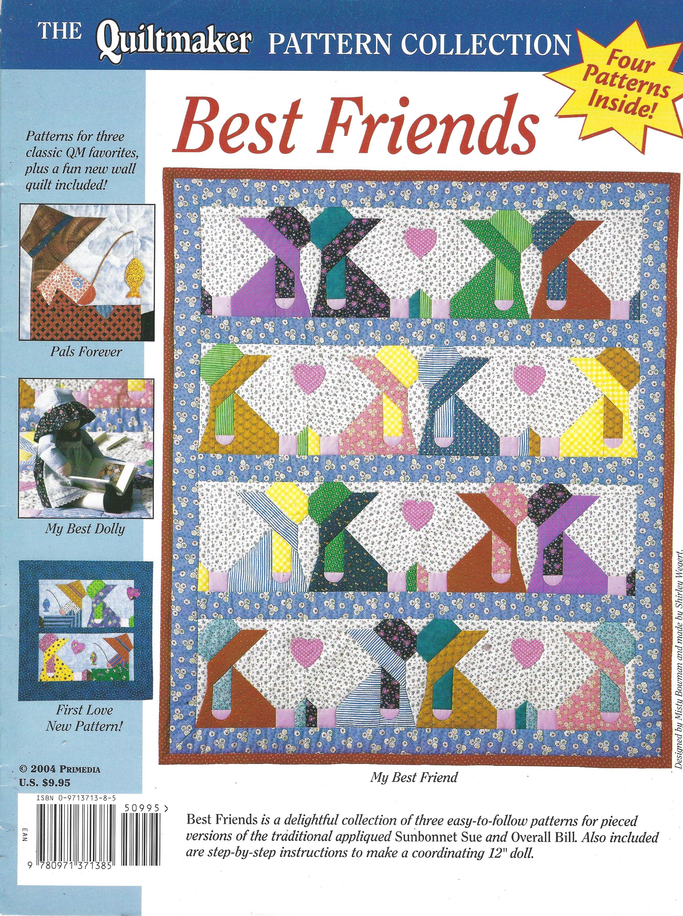 Best Friends Quilt Pattern From Quiltmaker - Etsy