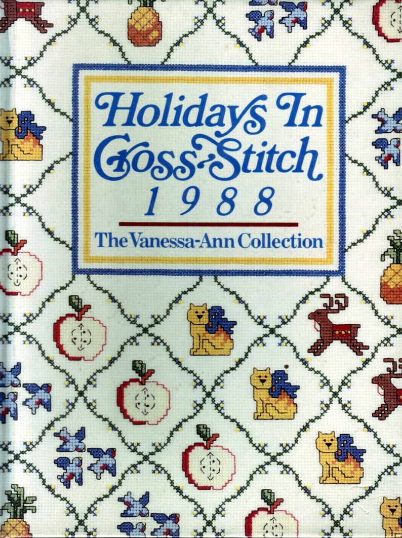 Holidays in Cross Stitch 1988 from The Vanessa-Ann Collection