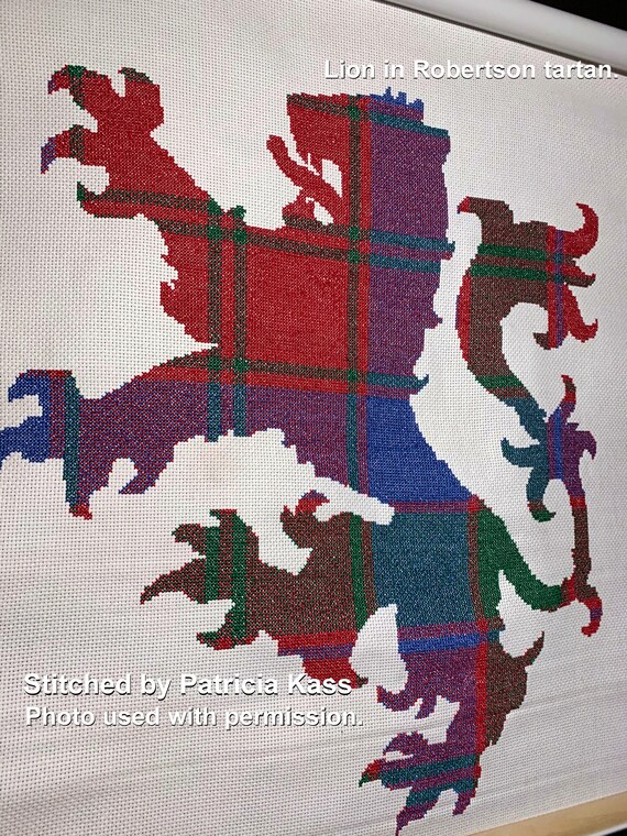Fergusson Tartan Cross Stitch Pattern
