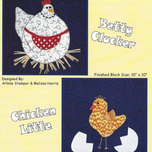 Country Cluckers quilt pattern 4 (of 6) from The Quilt Company