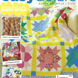 Easy Quilts magazine from Fons & Porter Winter 2016