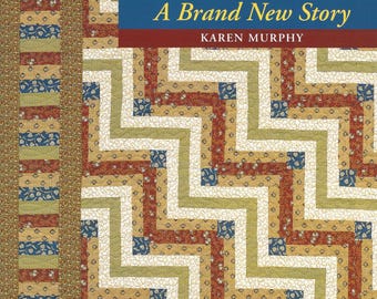 Log Cabin Quilts:  A Brand New Story paperback book