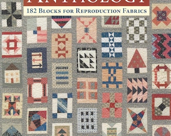 The 4" x 5" Quilt-Block Anthology paperback quilt book from That Patchwork Place