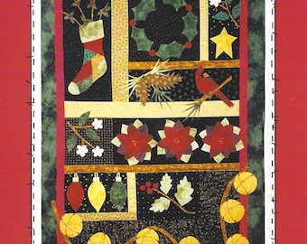 Modello per trapunta Holiday Sampler di Prairie Grove Peddler