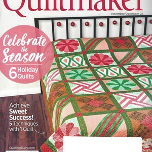 Quiltmaker magazine November/December 2023