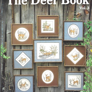 The Deer Book cross stitch leaflet