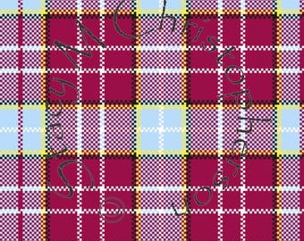 Scottish Tartan cross stitch pattern - Full Tartan