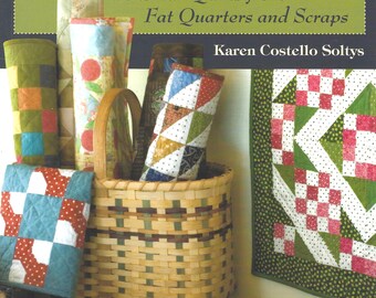 Bits and Pieces:  18 Small Quilts from Fat Quarters and Scraps quilt book from That Patchwork Place