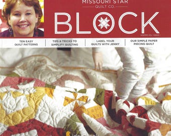 Block Winter Vol 1, Issue 1 quilt book from Missouri Star Quilt Co