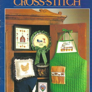 Ulotka z haftem krzyżykowym Country Cross-Stitch