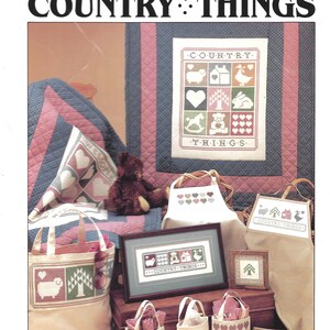 Ulotka do haftu krzyżykowego Country Things