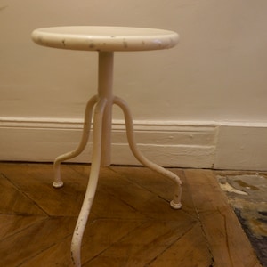 Industrial metal stool