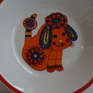 Villeroy and Boch vintage design children&#39;s plate