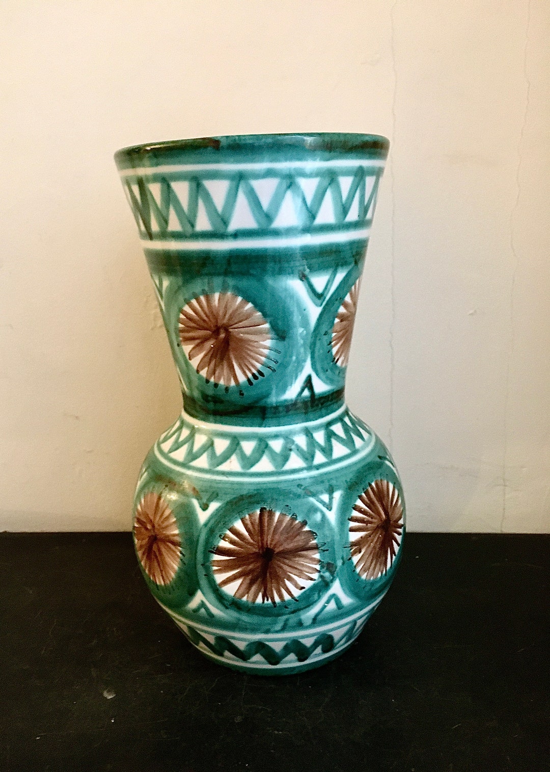 Vase Robert Picault French Design Vallauris era Capron Madura Etsy France