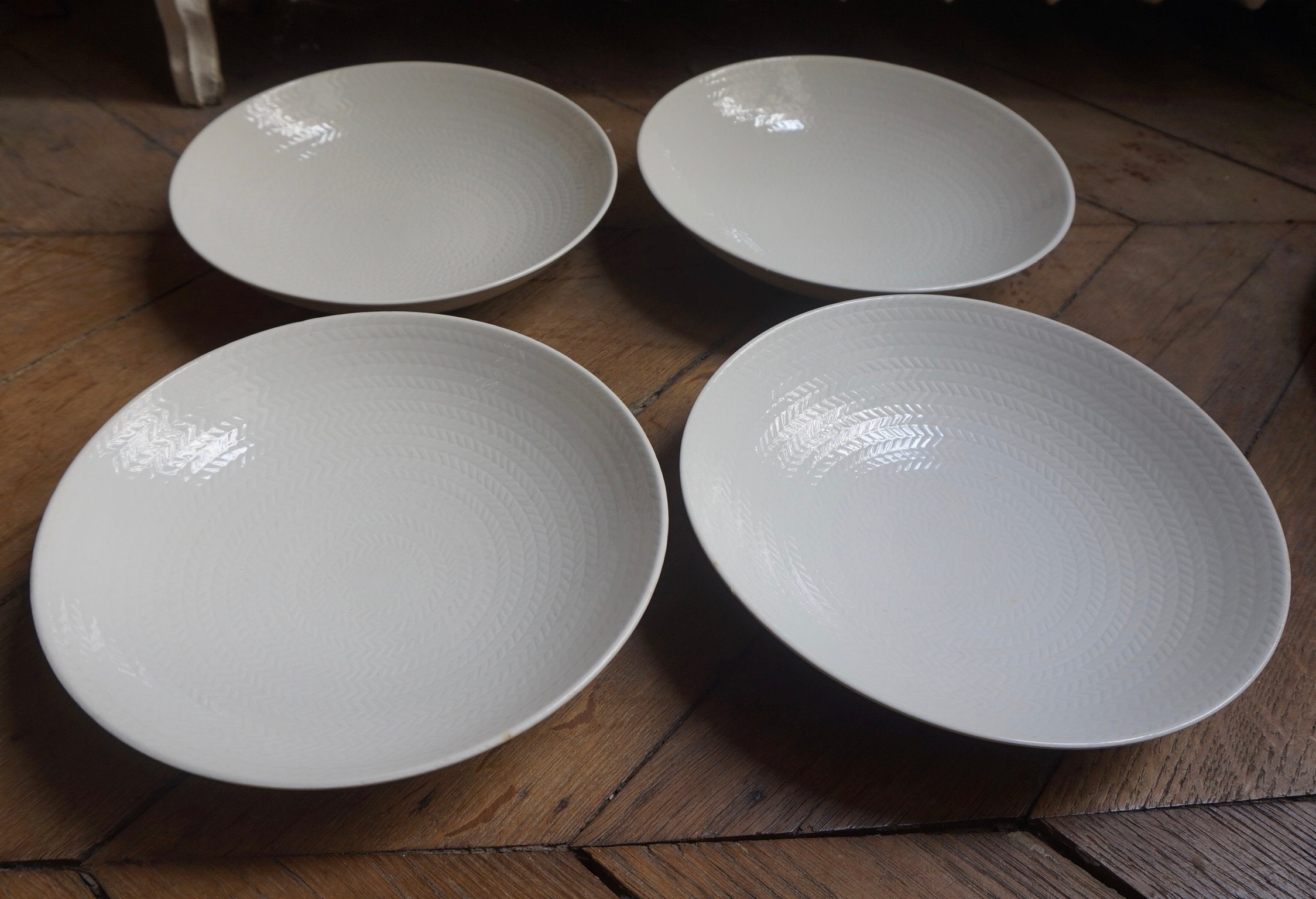 4 Assiettes Rorstrand Sweden Hertha Bengtson