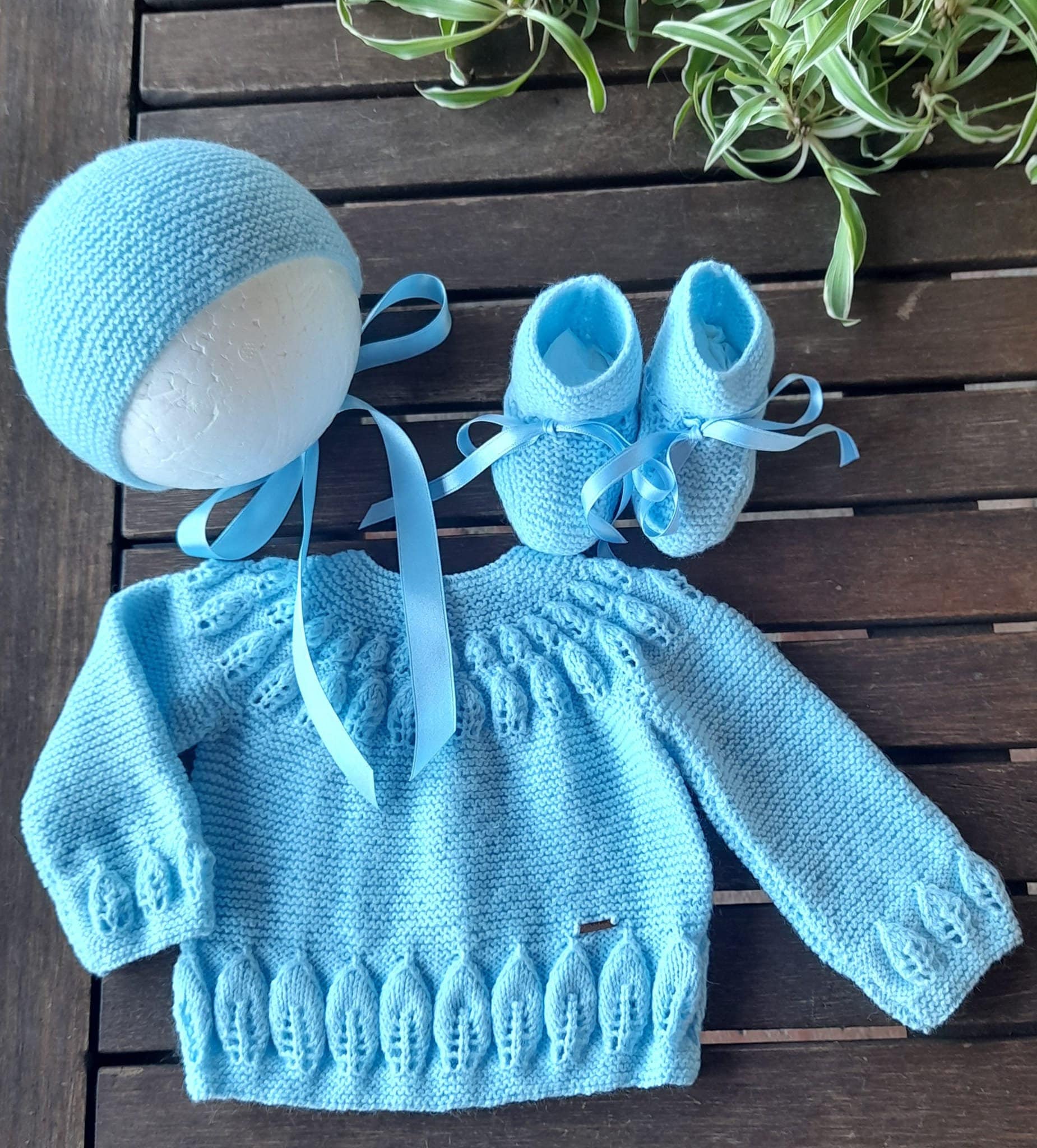 Ajuar Para Bebe Recien Nacido A Crochet Ropa Tejida Enterito Bebe