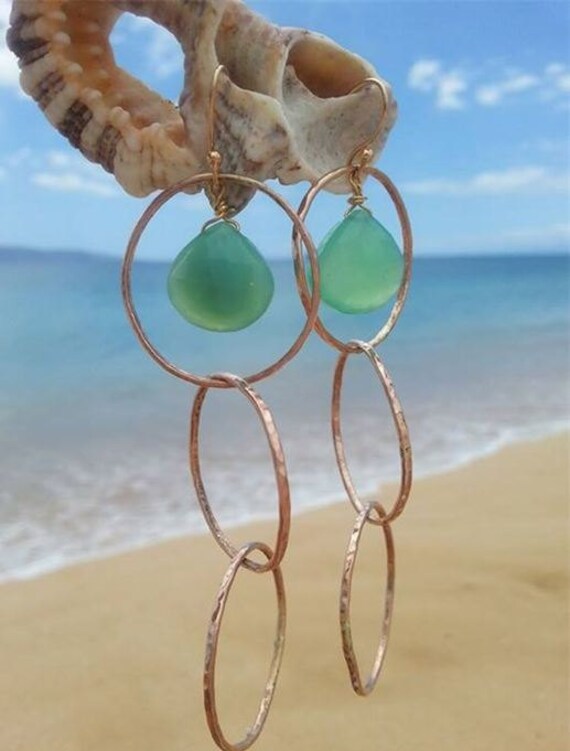 Etsy 14k gold hoop earrings new arrivals