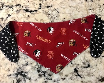 fsu dog bandana