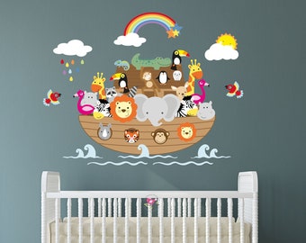 Personnalisé ranbow Baby Wall Art Autocollant Décalque Autocollant filles transfert Nursery Personnalisé ranbow Baby Wall Art Autocollant Décalque Autocollant filles transfert Nursery
