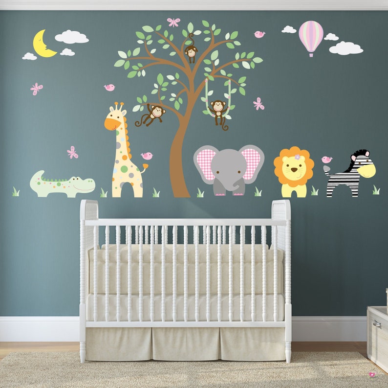 girls nursery stickers