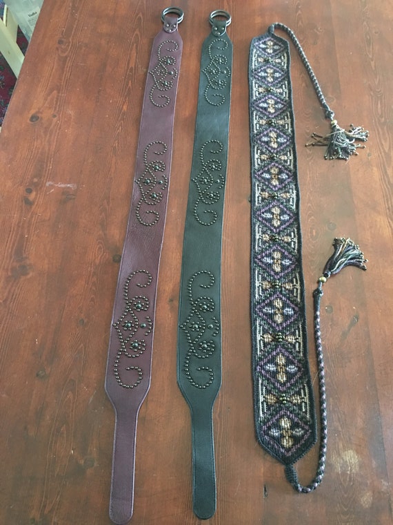 Belts from Peruvian Connection - 3 Belts size Medi