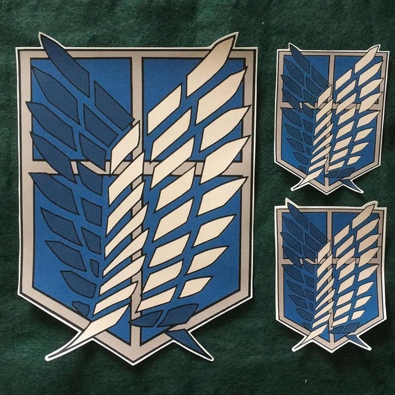 attack on titan patch set