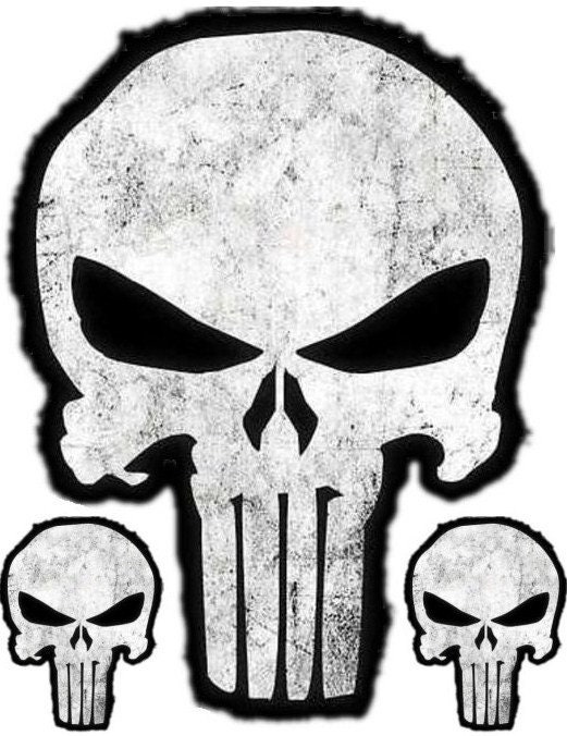 Punisher Skull Star - Etsy Punisher Skull Star - Etsy