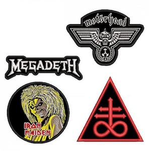 Large DIO ~ THE LAST IN LINE - Licensed Band Sew On Battle Jacket Back Patch