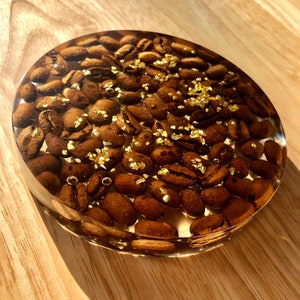 Coffee Bean Coasters - Resin