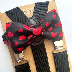 Set Papillon E Bretelle Natalizie, Papillon Natalizio - Foto 2