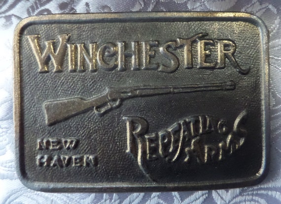 winchester belt buckle