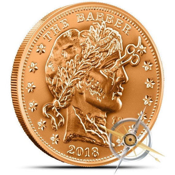 Zombucks Zombie 1 Copper Ounce 5 Coin Halloween Full Dead Set