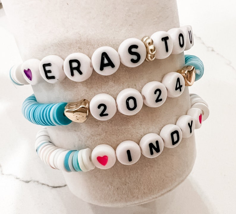 Eras Tour 2024 Bracelet Set Indianapolis INDY Taylor Swift Etsy Australia