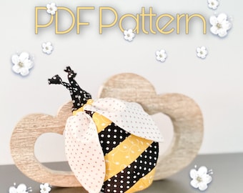 PDF Pattern Download | "Bumblebee" Drawstring Pouch