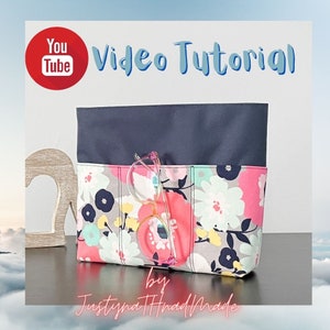 PDF & Video Pattern JT Purse Organizer 5 Pocket Outside / 5 Pockets Inside image 9