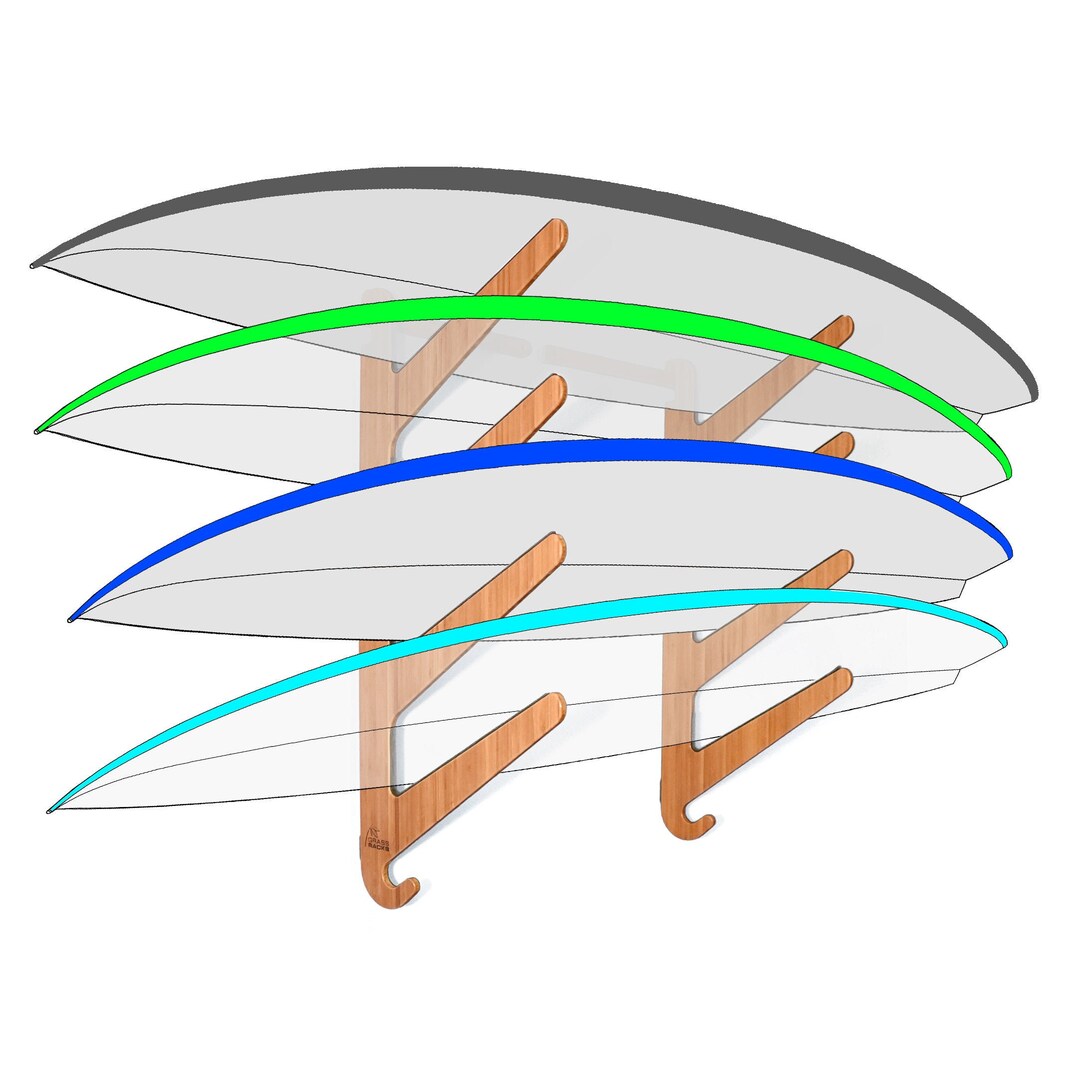 Bamboo surfboard rack new arrivals