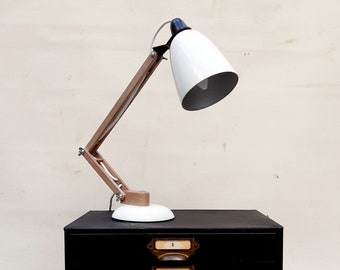 Maclamp by Terence Conran vintage lamp retro lamp industial table desk lamp 1950's Black lamp
